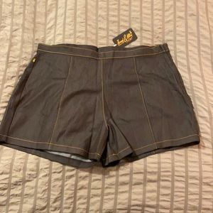 High waisted PinUp Shorts 3x Oblong Box Shop BNWT